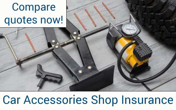 car accessories shop insurance image